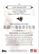 2011 Topps Gridiron Legends Sam Bradford