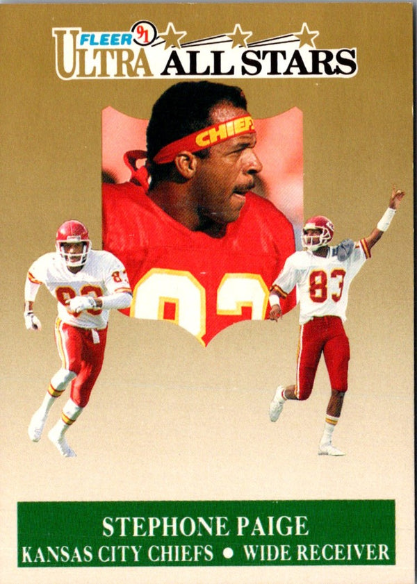 1991 Ultra All Stars Stephone Paige #9