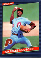 1986 Leaf Charles Hudson #239