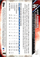 2016 Topps Alex Guerrero #279