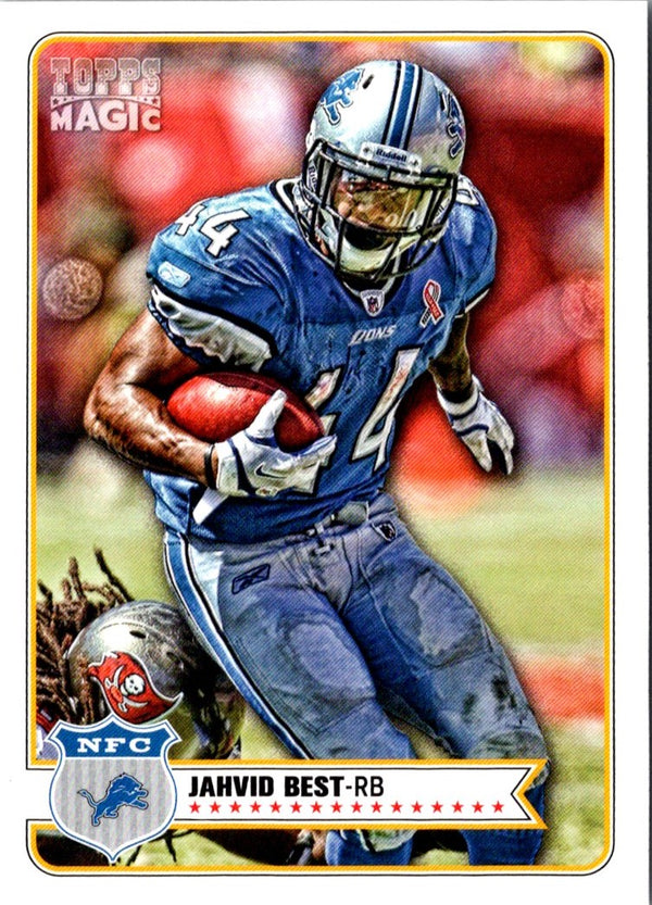 2012 Topps Magic Jahvid Best #16
