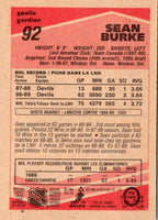 1989 O-Pee-Chee Sean Burke #92
