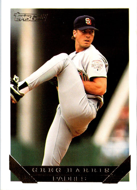 1993 Topps Gold Greg Harris #436