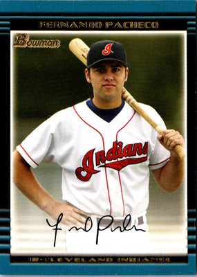 2002 Bowman Draft Picks & Prospects Gold Fernando Pacheco #BDP78