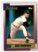 1990 Topps Tiffany Mike Henneman