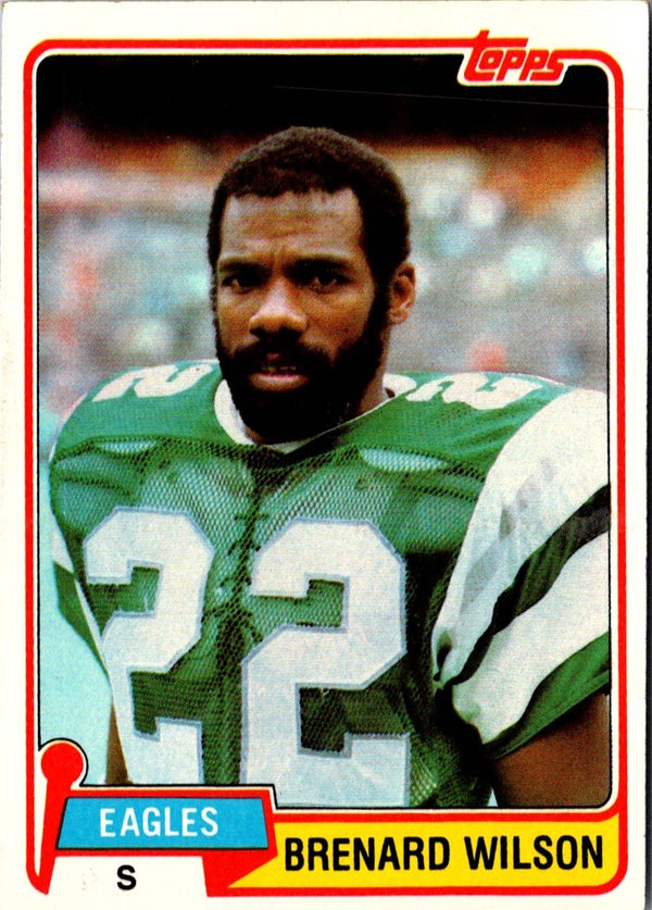 1981 Topps Brenard Wilson #397 Rookie