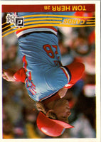 1984 Donruss Tom Herr #596