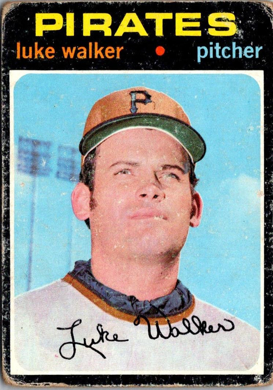1971 Topps Luke Walker #534