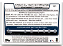 2012 Bowman Draft Picks & Prospects Chrome Andrelton Simmons