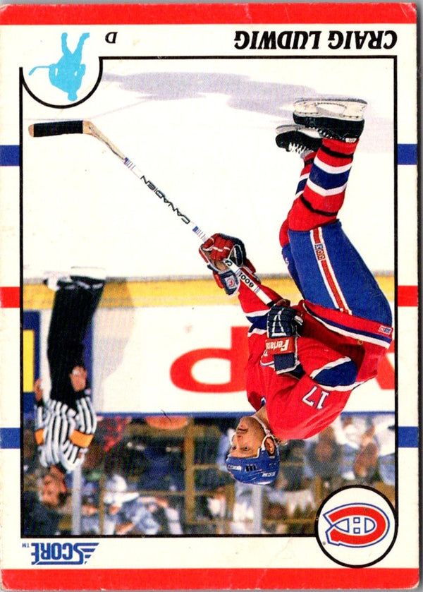 1990 Score Craig Ludwig #165
