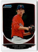 2013 Bowman Chrome Prospects Henry Owens