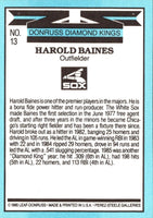 1986 Donruss Harold Baines #13