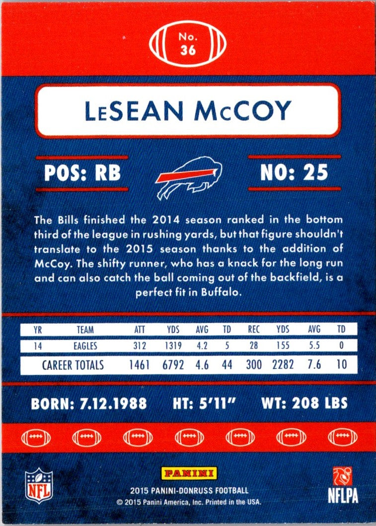 2015 Donruss LeSean McCoy