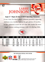 2005 Upper Deck Larry Johnson #47