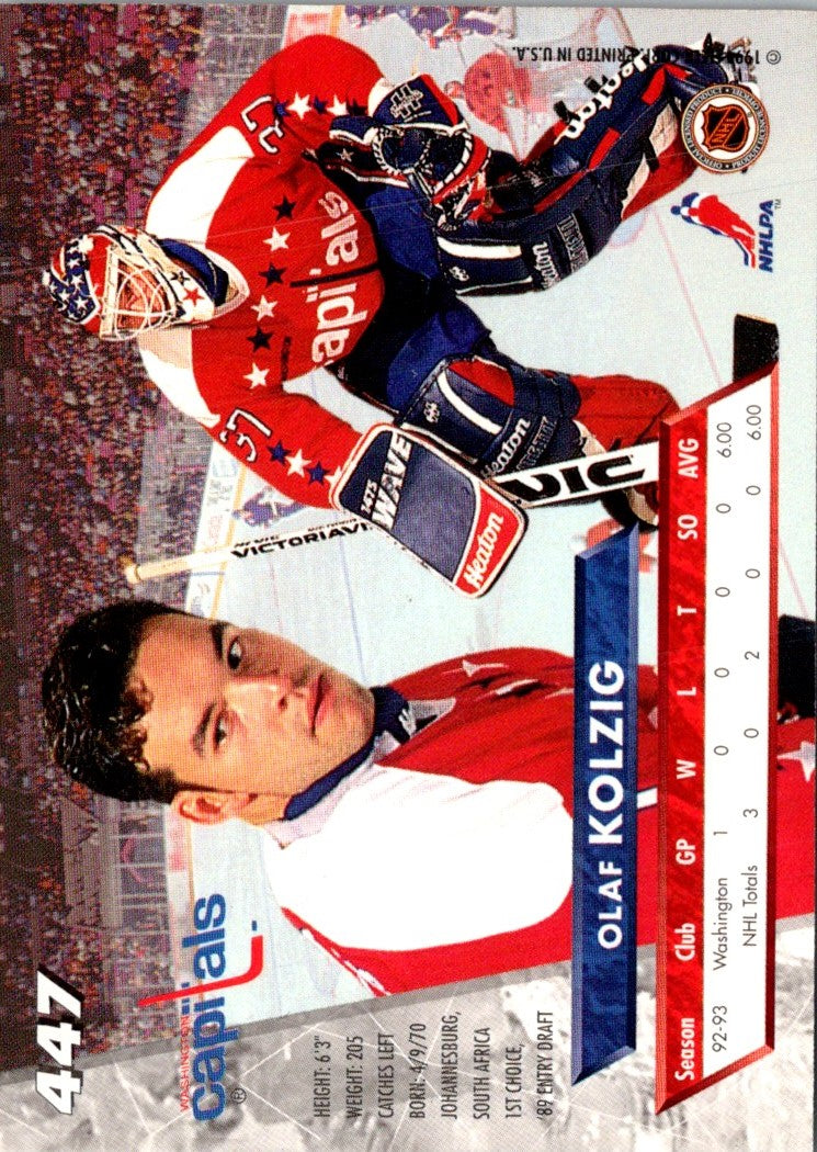 1993 Ultra Olaf Kolzig