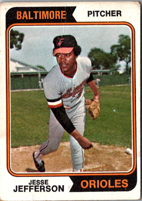 1974 Topps Jesse Jefferson #509