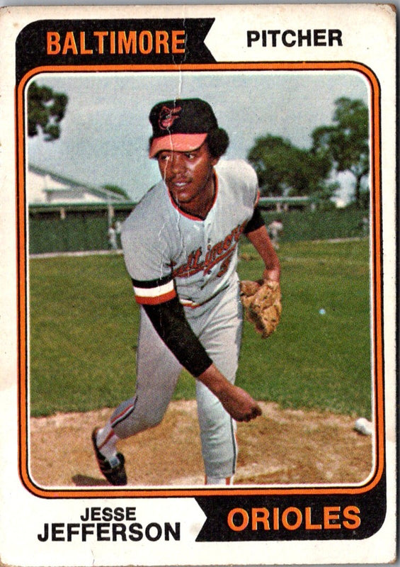 1974 Topps Jesse Jefferson #509