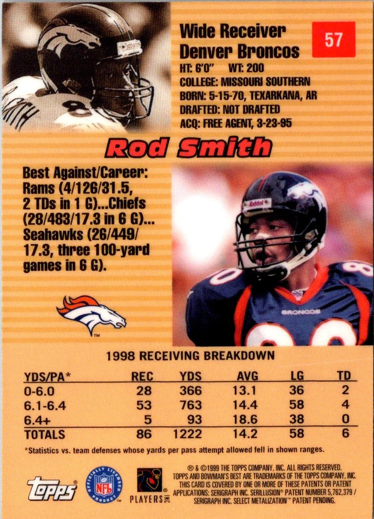 1999 Bowman's Best Rod Smith