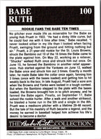 1992 Topps Babe Ruth #100