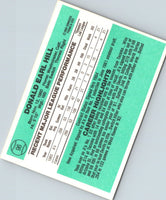 1984 Donruss Don Hill #96 Rookie