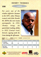 1995 SP Championship Henry Thomas #100