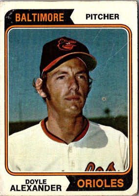 1974 Topps Doyle Alexander #282