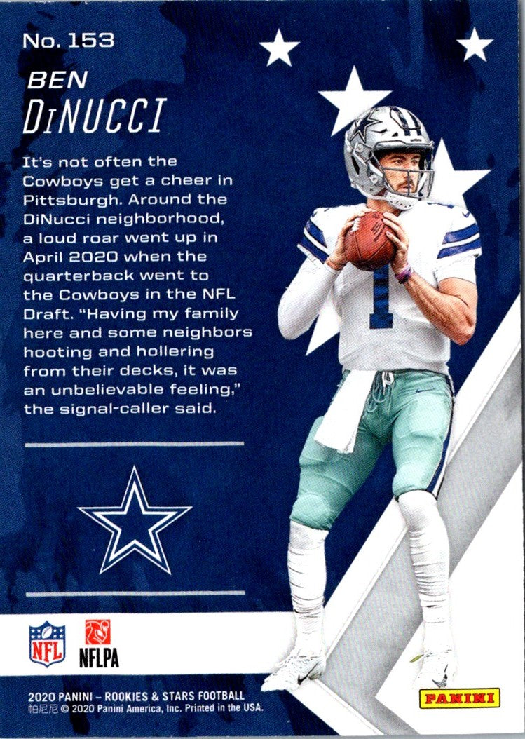 2020 Panini Ben DiNucci