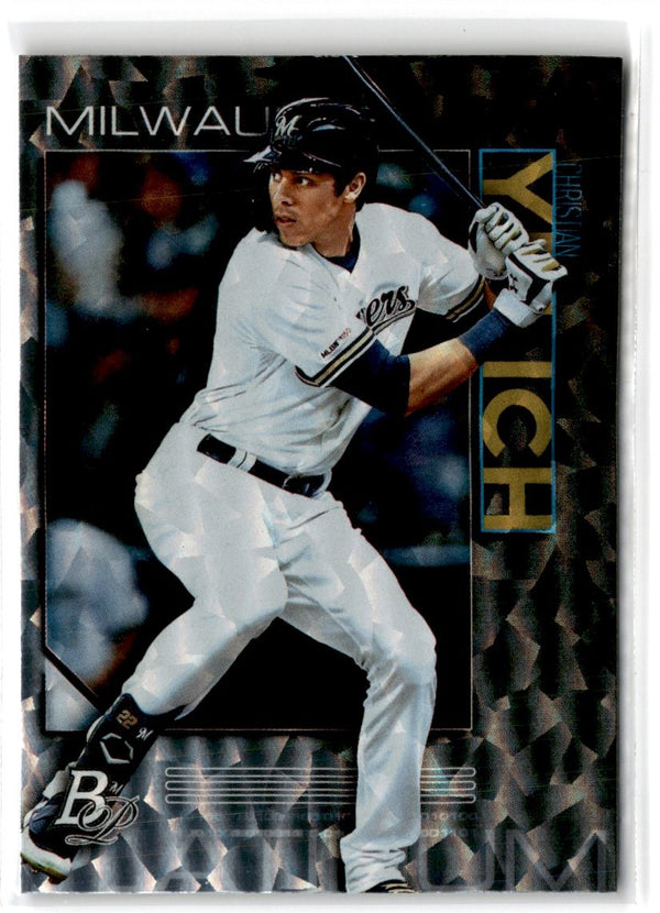 2020 Bowman Platinum Christian Yelich #74