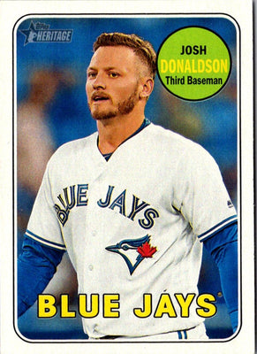 2018 Topps Heritage Josh Donaldson #91