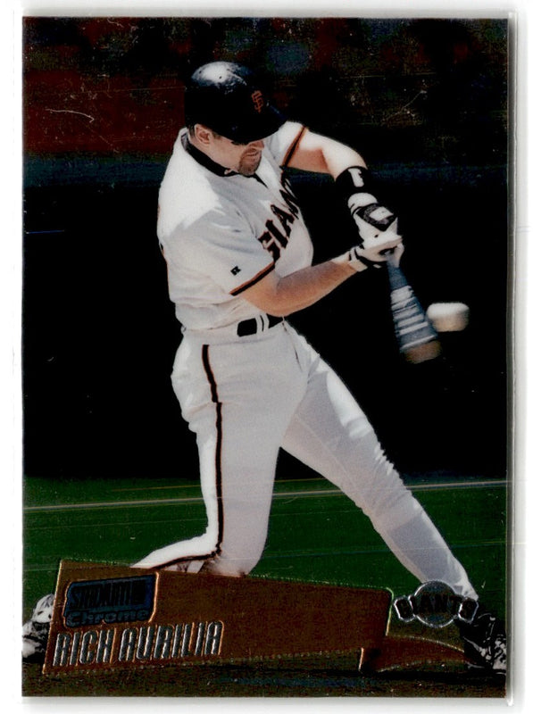 2000 Stadium Club Chrome Rich Aurilia #156