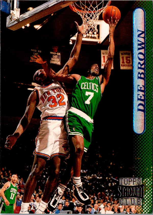 1996 Stadium Club Dee Brown #9