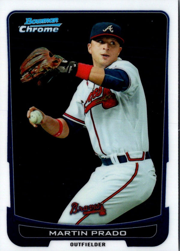 2012 Bowman Chrome Martin Prado #41