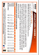 2013 Topps Jonathon Niese
