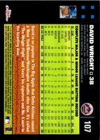 2007 Topps Chrome David Wright #107