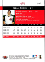 2002 Fleer Premium Sean Casey #188