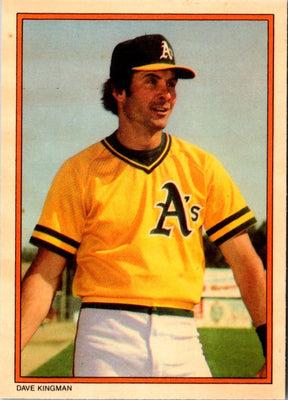 1985 Topps Circle K Dave Kingman #26