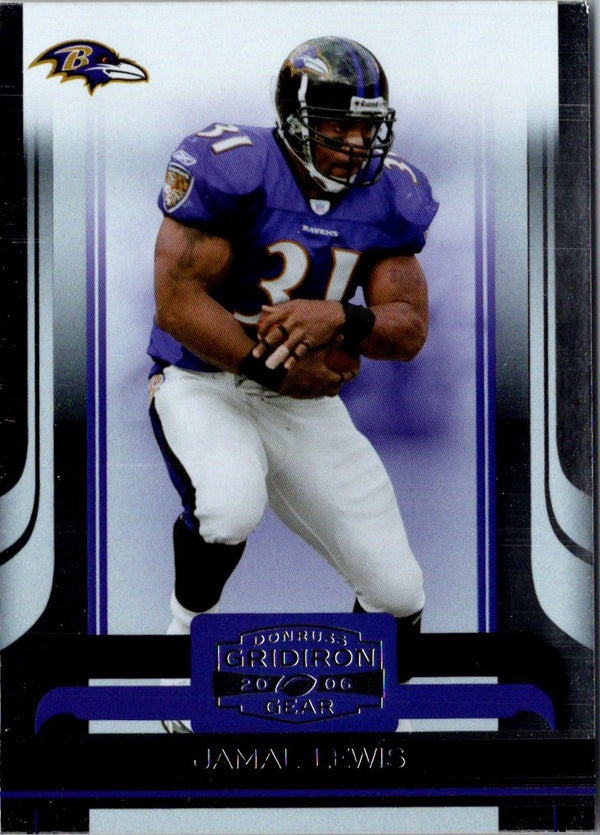 2006 Donruss Gridiron Gear Jamal Lewis #7