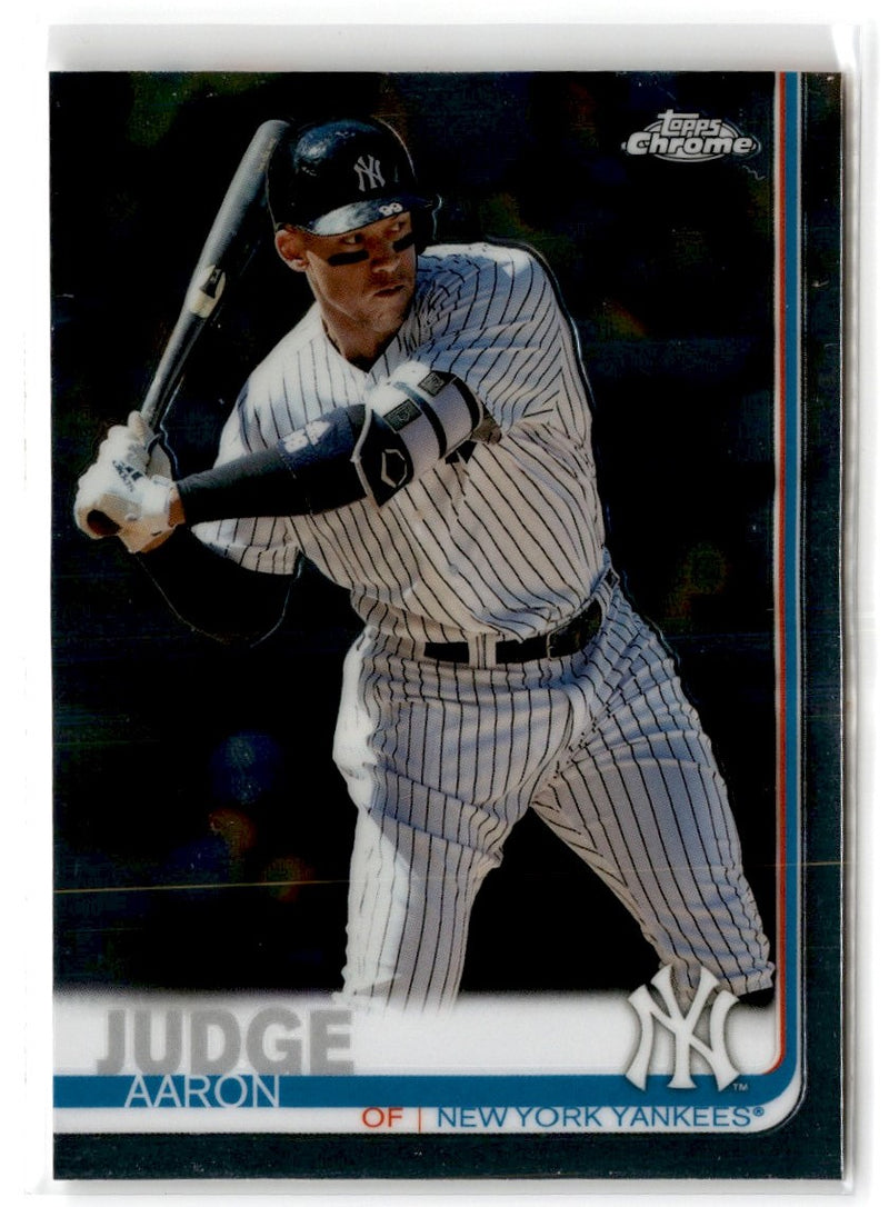 2019 Topps Chrome Aaron Judge