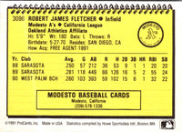 1991 ProCards Rob Fletcher #3096