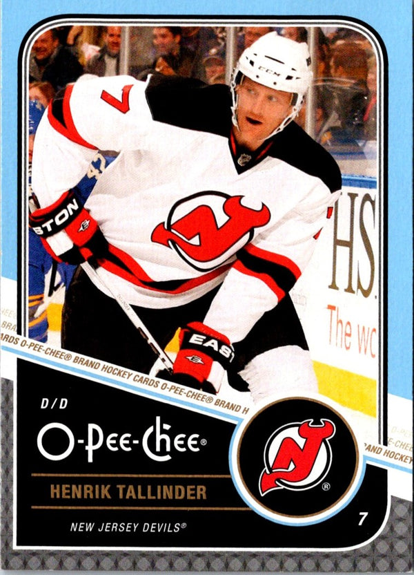 2011 O-Pee-Chee Henrik Tallinder #465