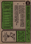 1974 Topps Mike Rogodzinski