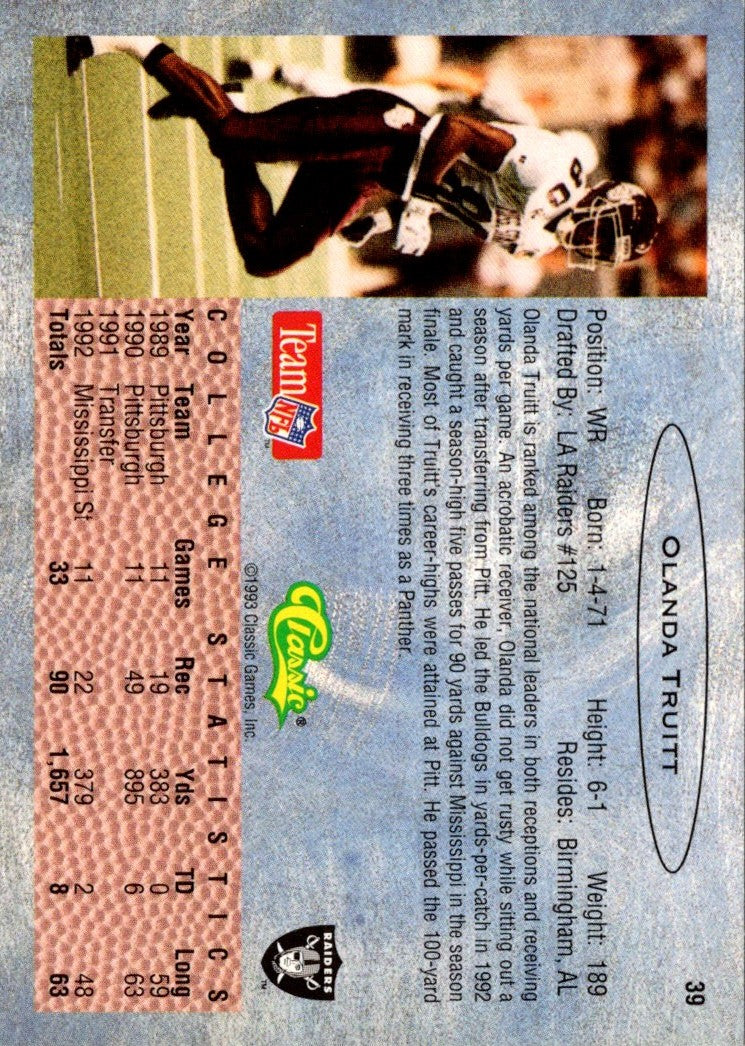 1993 Classic Olanda Truitt