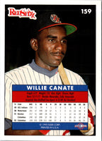 1992 Fleer Excel Willie Canate #159