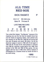 1986 TCMA All-Time Red Sox Dick Radatz #11BRS