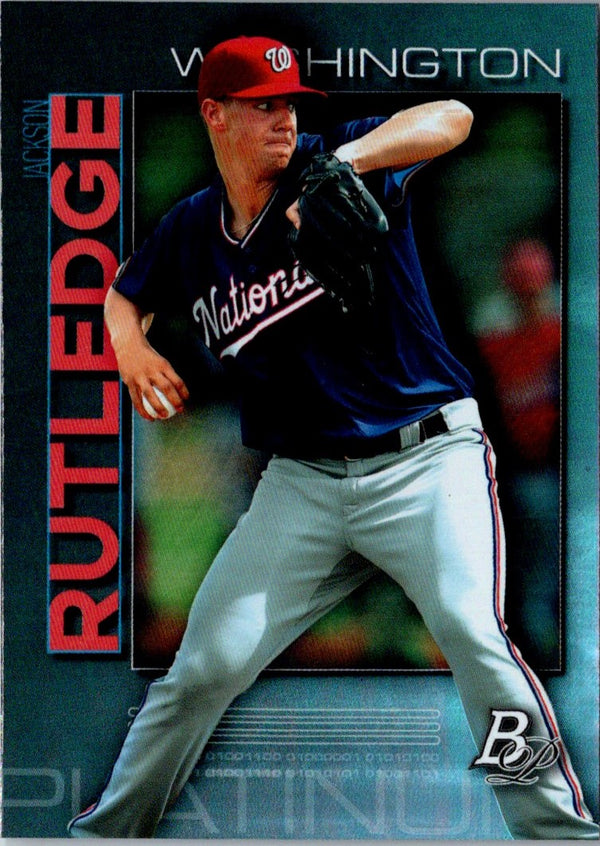 2020 Bowman Platinum Top Prospect Jackson Rutledge #TOP-23