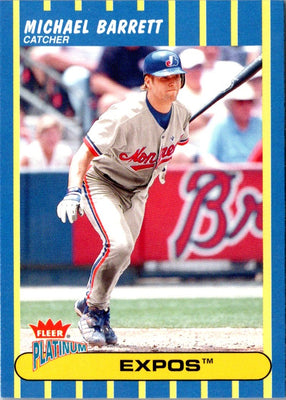 2003 Fleer Platinum Michael Barrett #67