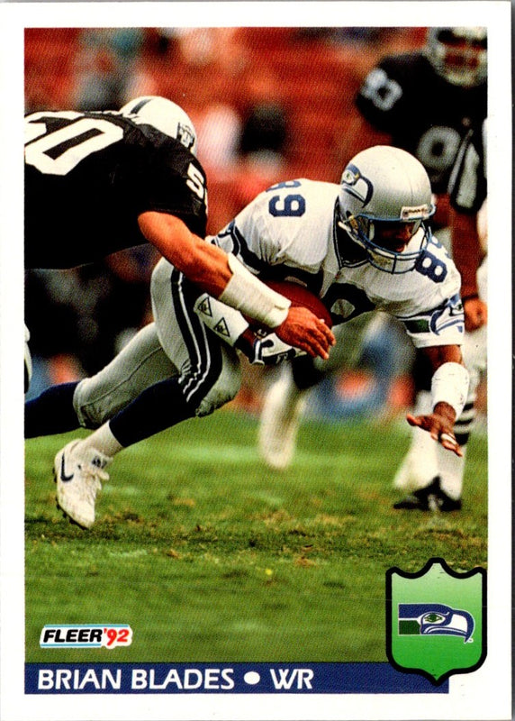 1992 Fleer Brian Blades #388