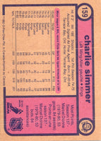 1982 O-Pee-Chee Charlie Simmer #159