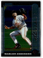 1999 Bowman Chrome Marlon Anderson #206