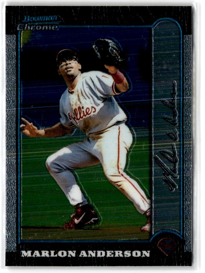 1999 Bowman Chrome Marlon Anderson